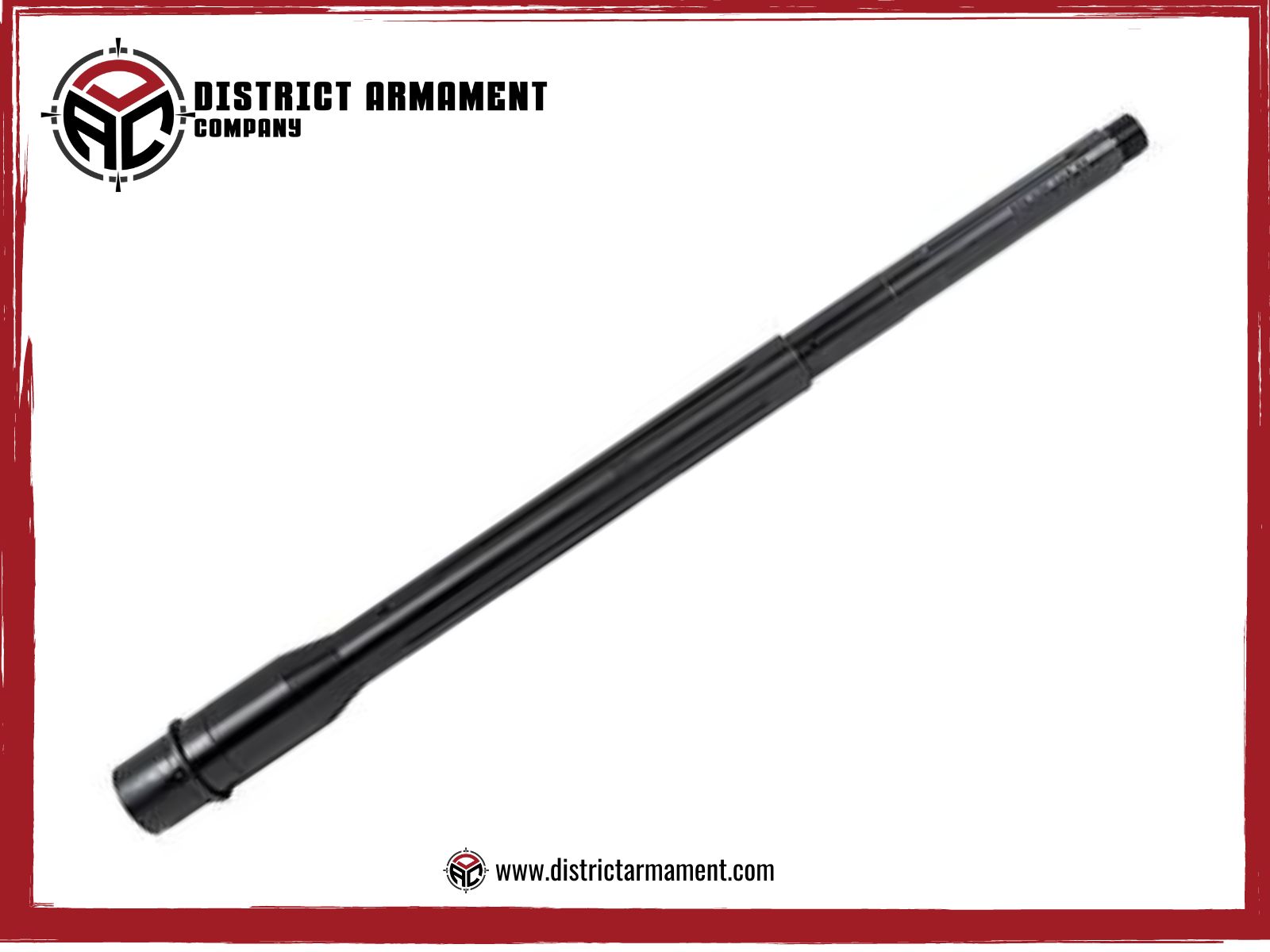 BCA .308 20" Black Nitride Straight Fluted Heavy Barrel 1:10 Twist Rifle-img-0