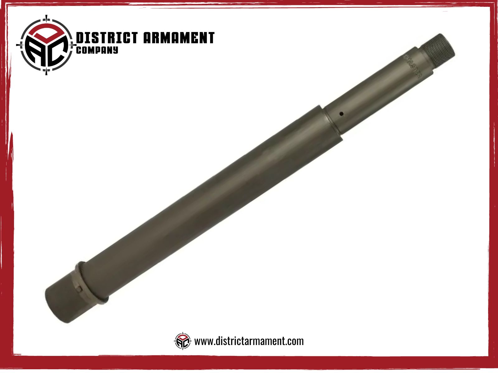 BCA .450 Bushmaster 10.5" Parkerized Heavy Barrel 1:24 Twist Carbine Length-img-0